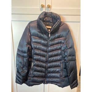 Eddie Bauer Women's  Premium Goose Down Coat XXL Black